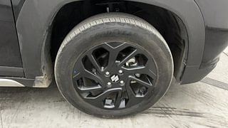 Used 2024 Maruti Suzuki Fronx Zeta 1.0L Turbo MT Petrol Manual tyres RIGHT FRONT TYRE RIM VIEW