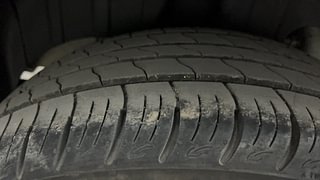 Used 2022 Mahindra XUV 300 W8 (O) Petrol Petrol Manual tyres RIGHT REAR TYRE TREAD VIEW