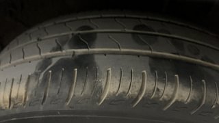 Used 2022 Renault Triber RXZ Petrol Manual tyres LEFT REAR TYRE TREAD VIEW