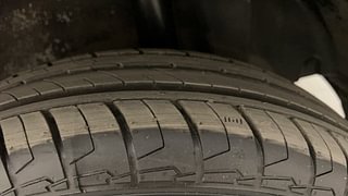 Used 2012 Maruti Suzuki Ritz [2009-2012] VXI Petrol Manual tyres LEFT REAR TYRE TREAD VIEW