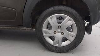 Used 2021 Renault Kwid 1.0L RXT(O) AMT Petrol Automatic tyres LEFT REAR TYRE RIM VIEW