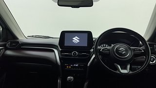 Used 2023 Maruti Suzuki Grand Vitara Alpha Smart Hybrid Dual Tone Petrol Manual interior DASHBOARD VIEW
