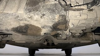 Used 2017 Volkswagen Ameo [2016-2020] Comfortline Plus 1.5 (D) Diesel Manual extra FRONT LEFT UNDERBODY VIEW