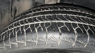 Used 2023 Maruti Suzuki Grand Vitara Alpha Smart Hybrid Dual Tone Petrol Manual tyres RIGHT REAR TYRE TREAD VIEW