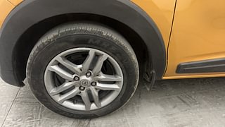 Used 2022 Renault Triber RXZ Petrol Manual tyres LEFT FRONT TYRE RIM VIEW