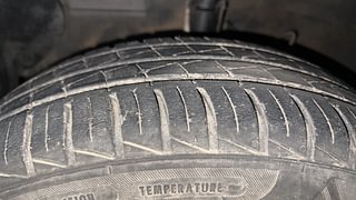 Used 2023 Hyundai Aura S 1.2 CNG Petrol Petrol+cng Manual tyres LEFT FRONT TYRE TREAD VIEW