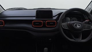 Used 2023 Tata Punch Adventure Rhythm Pack AMT Petrol Automatic interior MUSIC SYSTEM & AC CONTROL VIEW
