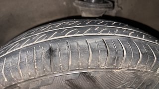 Used 2015 Maruti Suzuki Alto 800 [2012-2016] LXI CNG Petrol+cng Manual tyres LEFT FRONT TYRE TREAD VIEW