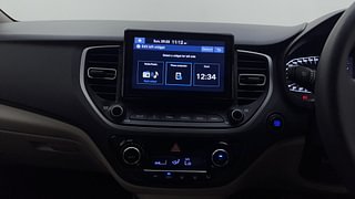 Used 2021 Hyundai Verna SX IVT Petrol Petrol Automatic interior MUSIC SYSTEM & AC CONTROL VIEW