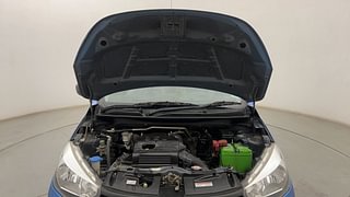 Used 2014 Maruti Suzuki Celerio [2014-2017] LXi AMT Petrol Automatic engine ENGINE & BONNET OPEN FRONT VIEW