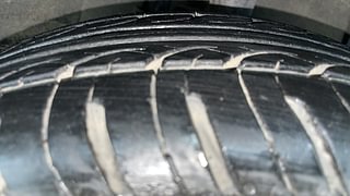 Used 2014 Hyundai Grand i10 Magna 1.2 Kappa VTVT Petrol Manual tyres RIGHT FRONT TYRE TREAD VIEW