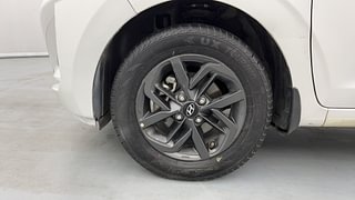 Used 2020 Hyundai Grand i10 Nios Sportz AMT 1.2 Kappa VTVT Petrol Automatic tyres LEFT FRONT TYRE RIM VIEW