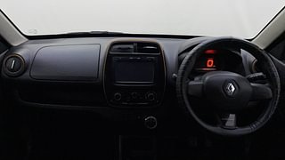 Used 2017 Renault Kwid [2015-2019] 1.0 RXT AMT Petrol Automatic interior DASHBOARD VIEW