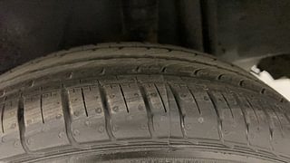 Used 2017 Nissan Micra [2013-2020] XV CVT Petrol Automatic tyres LEFT REAR TYRE TREAD VIEW
