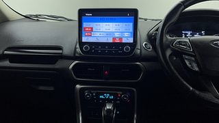 Used 2019 Ford EcoSport [2017-2020] Titanium + 1.5L Ti-VCT AT Petrol Automatic interior MUSIC SYSTEM & AC CONTROL VIEW