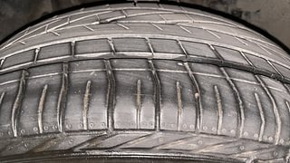 Used 2021 Tata Nexon XZ Plus Petrol Petrol Manual tyres RIGHT FRONT TYRE TREAD VIEW