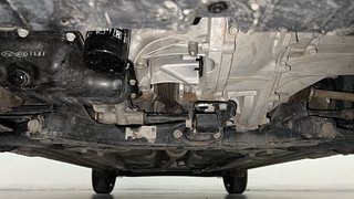 Used 2024 Hyundai Aura SX 1.2 CNG Petrol+cng Manual extra FRONT LEFT UNDERBODY VIEW