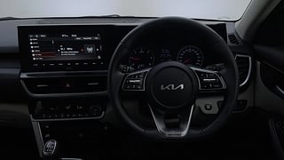 Used 2021 Kia Seltos HTX D Diesel Manual interior STEERING VIEW