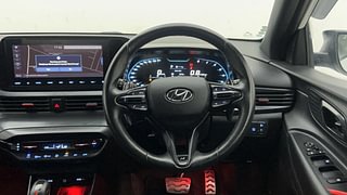Used 2021 Hyundai i20 N Line N8 1.0 Turbo DCT Dual Tone Petrol Automatic interior STEERING VIEW