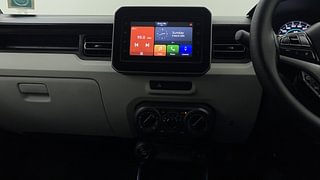 Used 2022 Maruti Suzuki Ignis Zeta AMT Petrol Petrol Automatic interior MUSIC SYSTEM & AC CONTROL VIEW