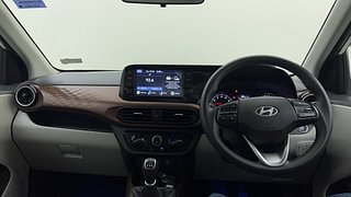 Used 2024 Hyundai Aura SX 1.2 CNG Petrol+cng Manual interior DASHBOARD VIEW