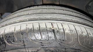 Used 2024 Tata Tiago XTA Petrol Automatic tyres RIGHT REAR TYRE TREAD VIEW