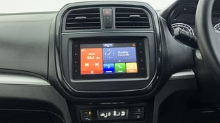 Used 2022 maruti-suzuki Vitara Brezza ZXi Petrol Manual interior MUSIC SYSTEM & AC CONTROL VIEW
