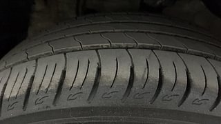 Used 2022 Mahindra XUV 300 W8 (O) Petrol Petrol Manual tyres LEFT FRONT TYRE TREAD VIEW