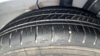 Used 2024 Hyundai Aura SX 1.2 CNG Petrol+cng Manual tyres LEFT REAR TYRE TREAD VIEW