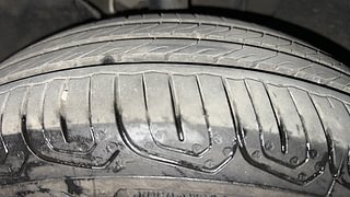 Used 2024 Tata Tiago XTA Petrol Automatic tyres LEFT FRONT TYRE TREAD VIEW