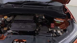 Used 2023 Tata Punch Adventure Rhythm Pack AMT Petrol Automatic engine ENGINE LEFT SIDE HINGE & APRON VIEW