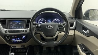 Used 2017 Hyundai Verna [2017-2020] 1.6 VTVT SX (O) Petrol Manual interior STEERING VIEW
