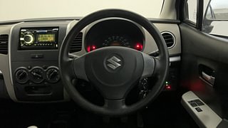 Used 2013 Maruti Suzuki Wagon R 1.0 [2013-2019] LXi CNG Petrol+cng Manual interior STEERING VIEW