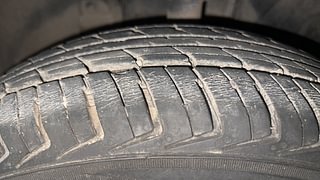 Used 2018 Datsun Redi-GO [2015-2019] A Petrol Manual tyres LEFT FRONT TYRE TREAD VIEW
