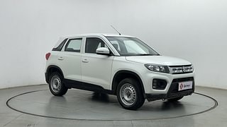 Used 2021 maruti-suzuki Vitara Brezza LXi Petrol Manual exterior RIGHT FRONT CORNER VIEW