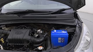 Used 2015 hyundai i10 Sportz 1.1 Petrol Petrol Manual engine ENGINE LEFT SIDE HINGE & APRON VIEW