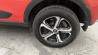Used 2022 Tata Nexon XZA Plus Dualtone Roof AMT S Petrol Automatic tyres LEFT REAR TYRE RIM VIEW