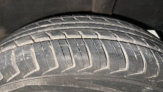 Used 2018 Datsun Redi-GO [2015-2019] A Petrol Manual tyres LEFT REAR TYRE TREAD VIEW