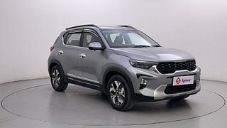 Used 2021 Kia Sonet HTX 1.0 iMT Petrol Manual exterior RIGHT FRONT CORNER VIEW