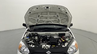 Used 2021 Maruti Suzuki Alto 800 [2019-2022] LXI Petrol Manual engine ENGINE & BONNET OPEN FRONT VIEW