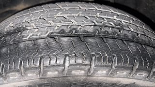 Used 2017 Maruti Suzuki Alto K10 [2014-2019] VXI AMT Petrol Automatic tyres LEFT FRONT TYRE TREAD VIEW