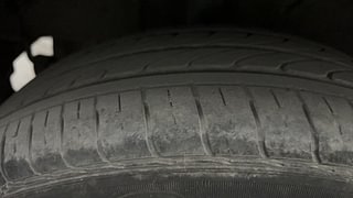 Used 2021 Tata Tiago XZA+ AMT Petrol Automatic tyres RIGHT REAR TYRE TREAD VIEW