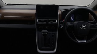 Used 2023 Toyota Innova Hycross GX 7 STR Petrol Automatic interior MUSIC SYSTEM & AC CONTROL VIEW
