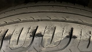 Used 2014 Honda City V Petrol Manual tyres LEFT REAR TYRE TREAD VIEW