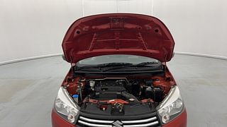 Used 2015 Maruti Suzuki Celerio VXI Petrol Manual engine ENGINE & BONNET OPEN FRONT VIEW