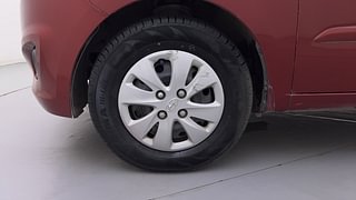 Used 2012 Hyundai i10 Sportz 1.2 Kappa2 Petrol Manual tyres LEFT FRONT TYRE RIM VIEW