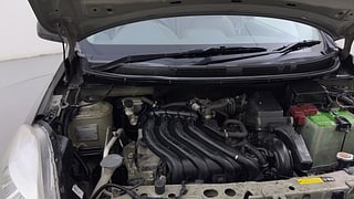 Used 2013 Nissan Sunny [2011-2014] XL Petrol Manual engine ENGINE RIGHT SIDE HINGE & APRON VIEW