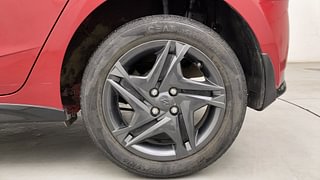 Used 2021 Hyundai New i20 Sportz 1.2 MT Petrol Manual tyres LEFT REAR TYRE RIM VIEW