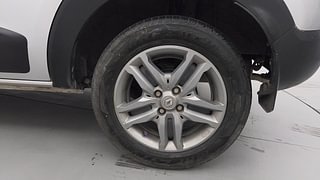 Used 2022 Renault Triber RXZ Petrol Manual tyres LEFT REAR TYRE RIM VIEW