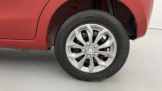 Used 2015 Maruti Suzuki Celerio VXI Petrol Manual tyres LEFT REAR TYRE RIM VIEW